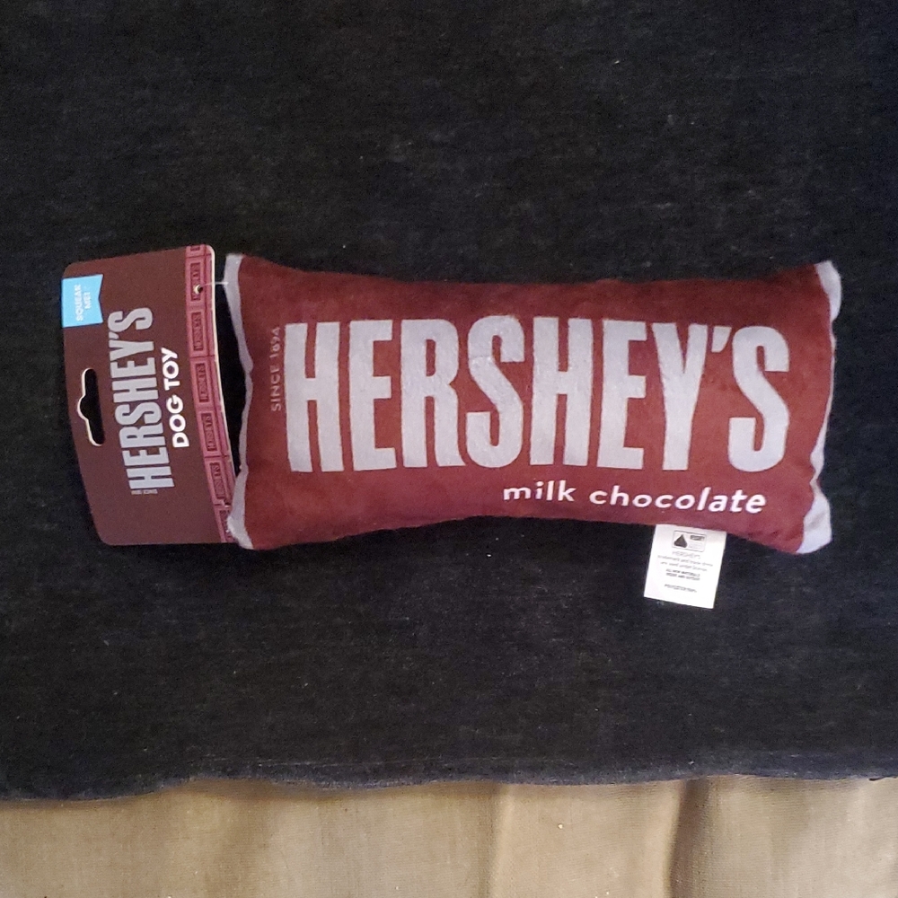 🐕  HERSHEY'S MILK CHOCOLATE DOG CRINKLE TOY 🐕